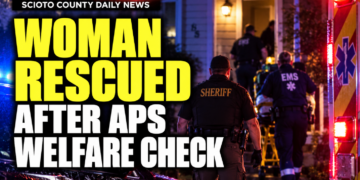 woman rescued after aps call