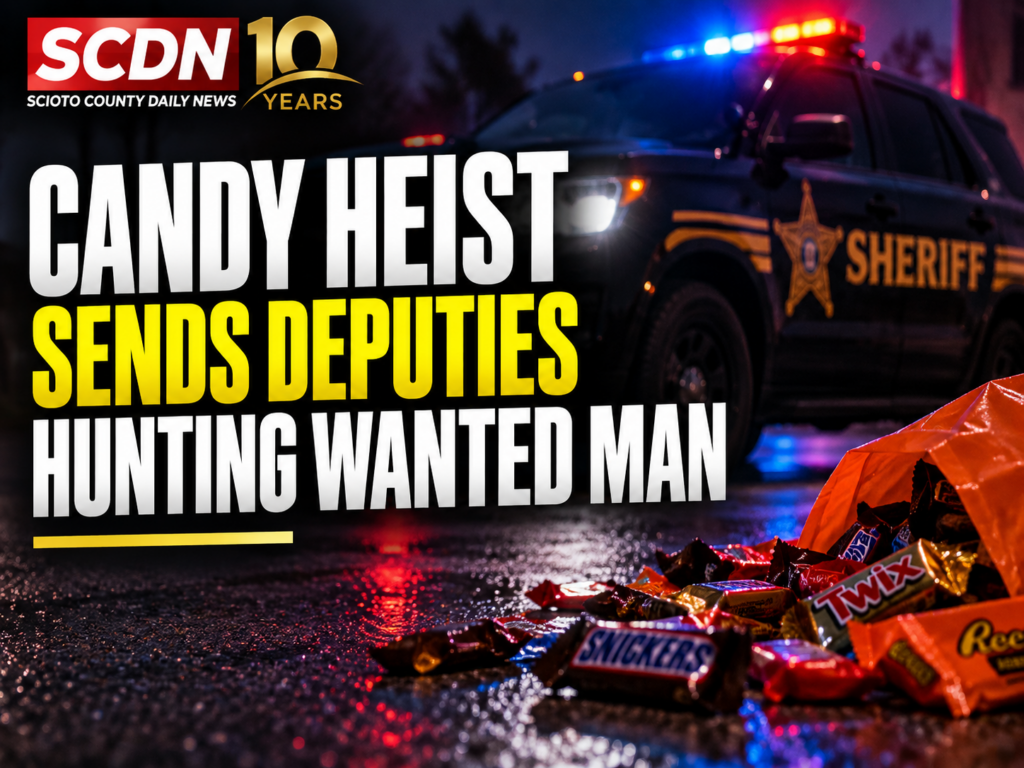 Candy heist in Lucasville and Portsmouth