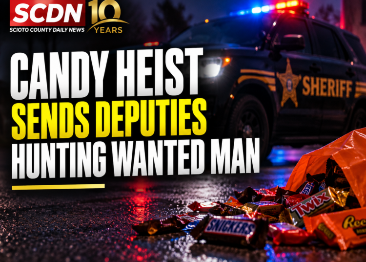 Candy heist in Lucasville and Portsmouth