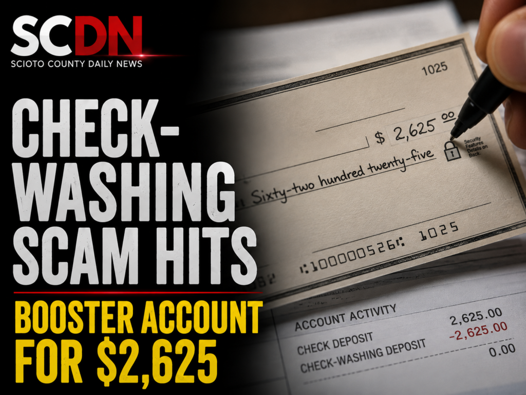 check washing scam