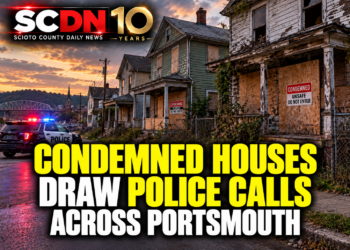 condemned house draw police