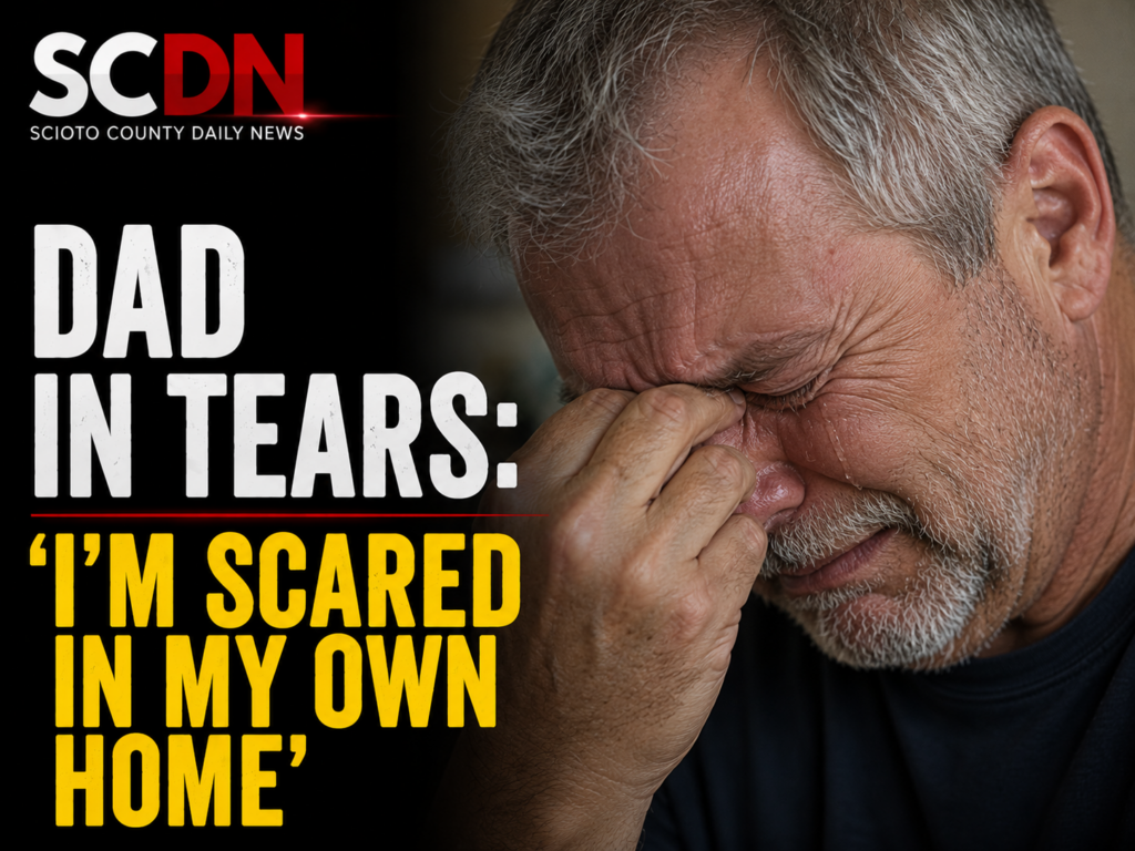 Dad in tears over son's abuse