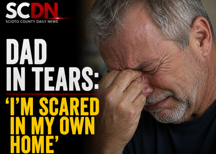 Dad in tears over son's abuse