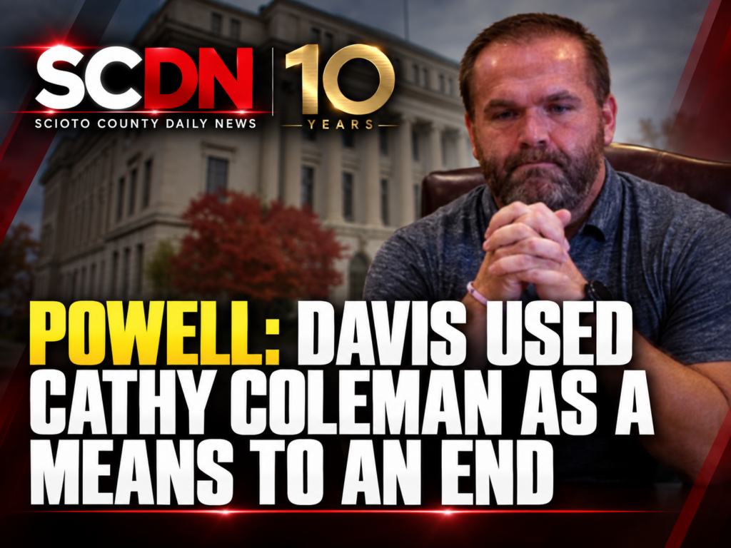 Powell says davis used Cathy coleman