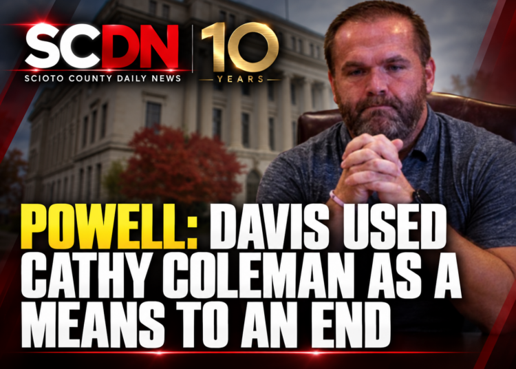 Powell says davis used Cathy coleman