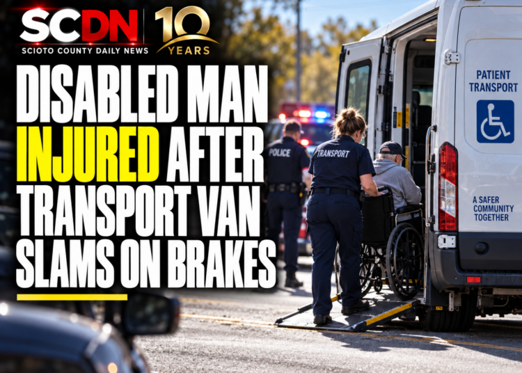 disabled man injured