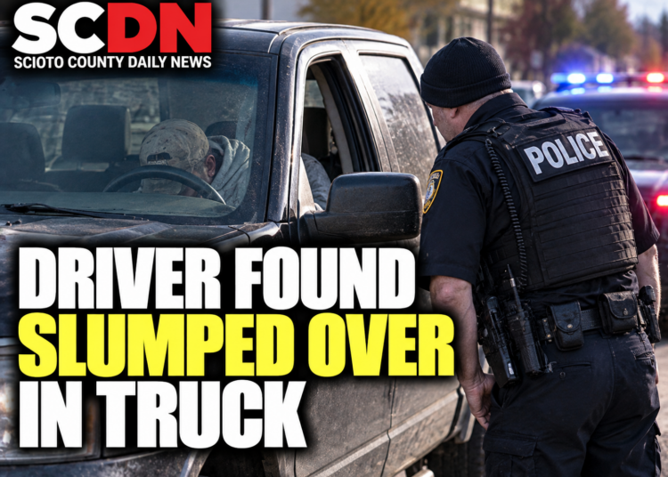 driver found slumped over