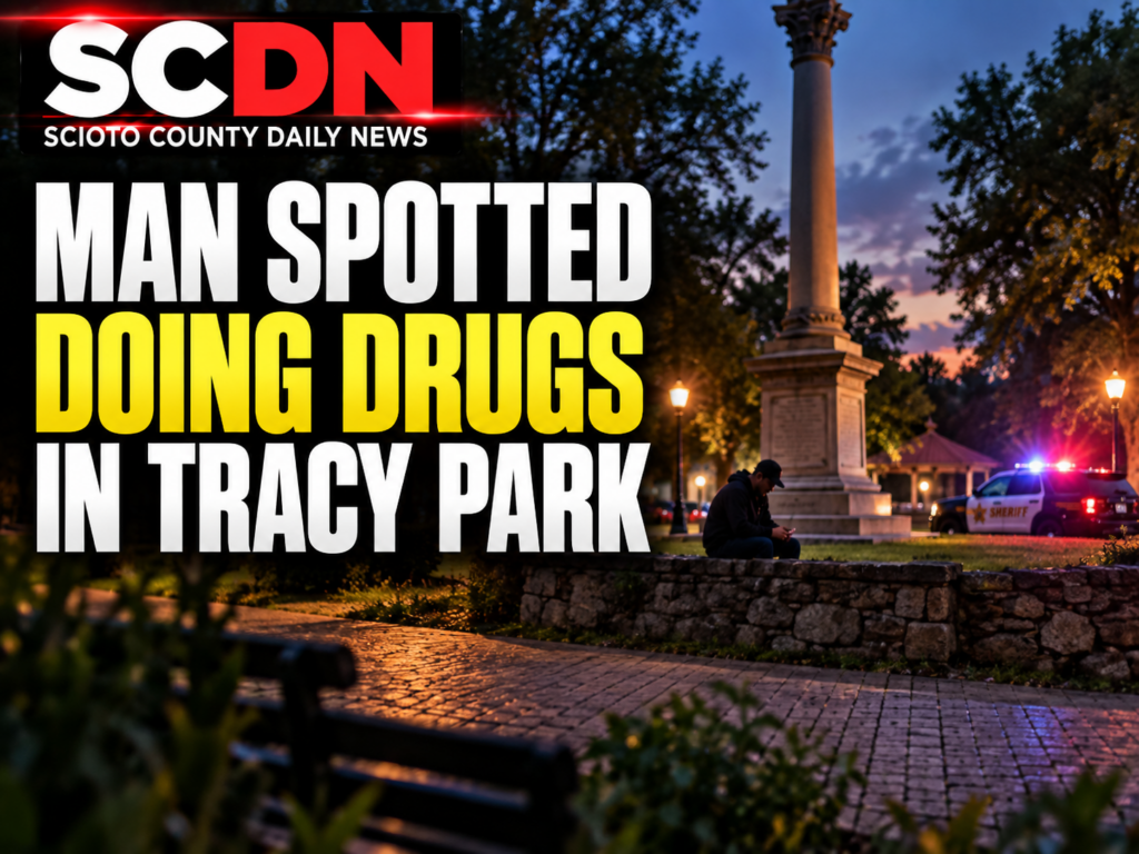 man does drug in tracy park