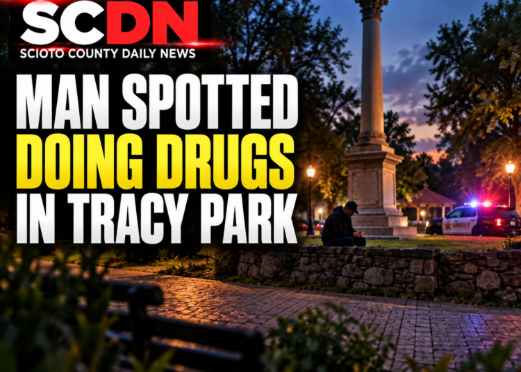 man does drug in tracy park
