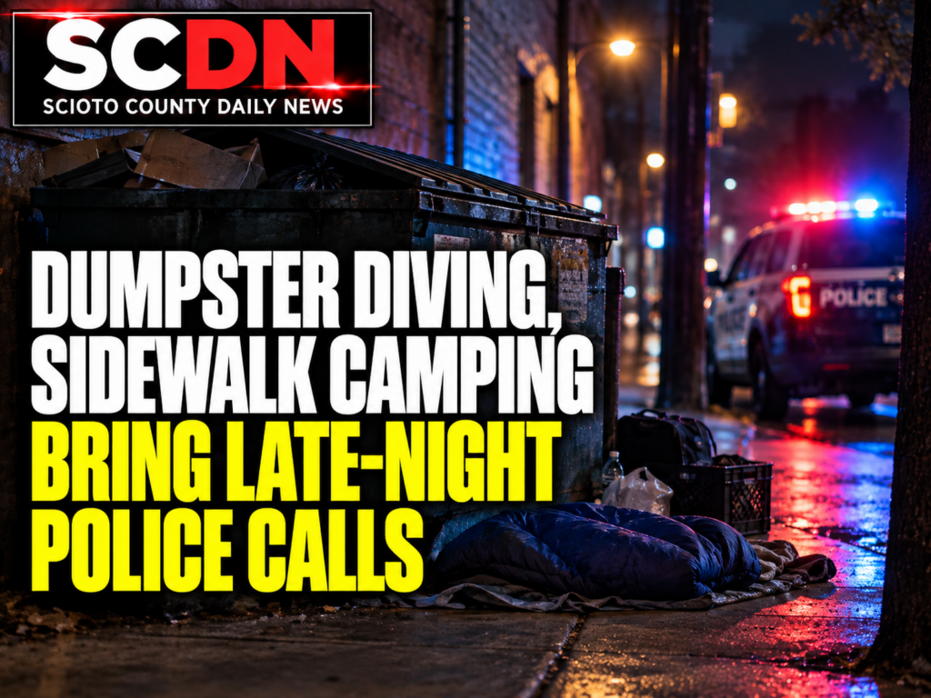 homeless camping and dumpster diving