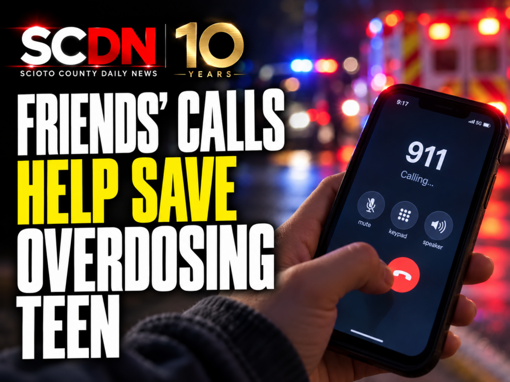 friends save overdosing teen