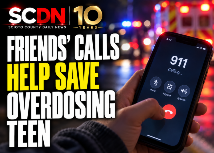 friends save overdosing teen
