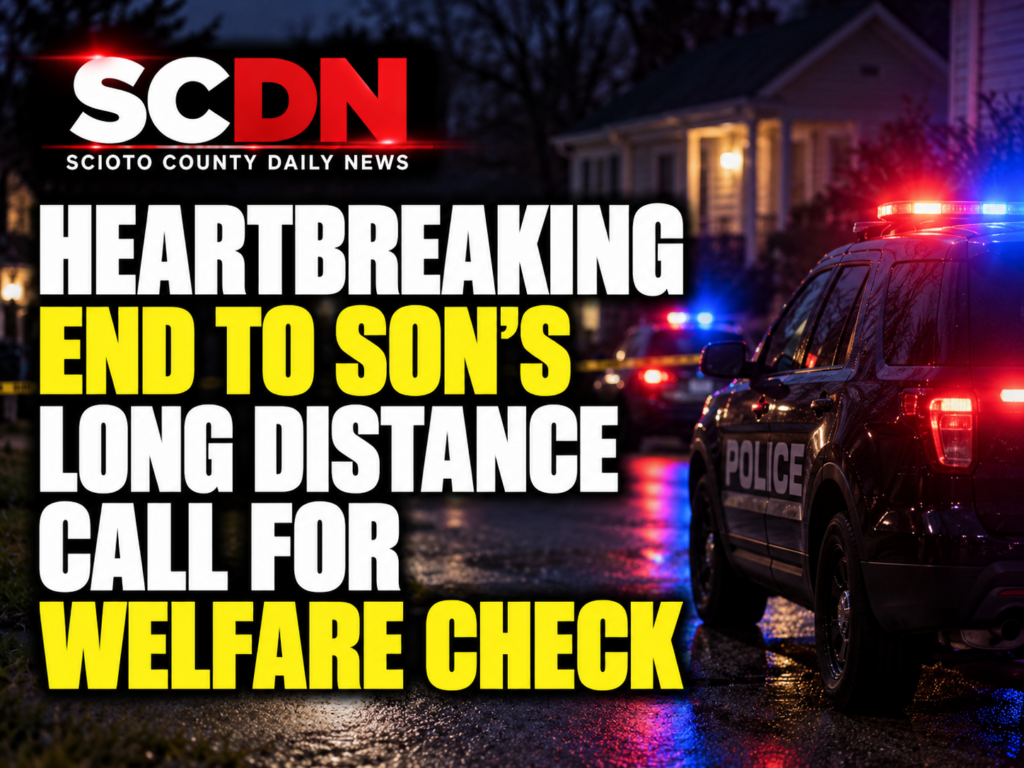 Welfare check ends in hearbreak
