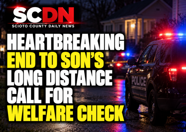Welfare check ends in hearbreak