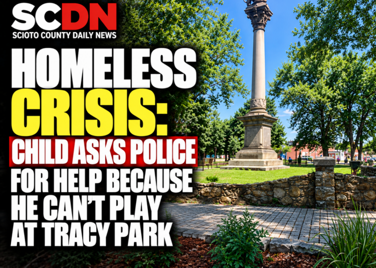homeless keep kids from Tracy Park