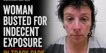 Indecent exposure in tracy park