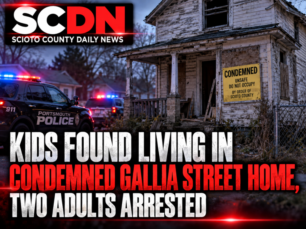 kids found in condemned hosue