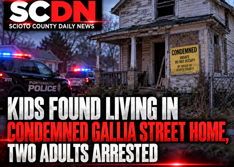 kids found in condemned hosue