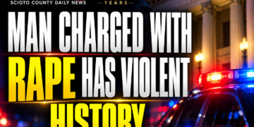 Man charged with rape has violent history