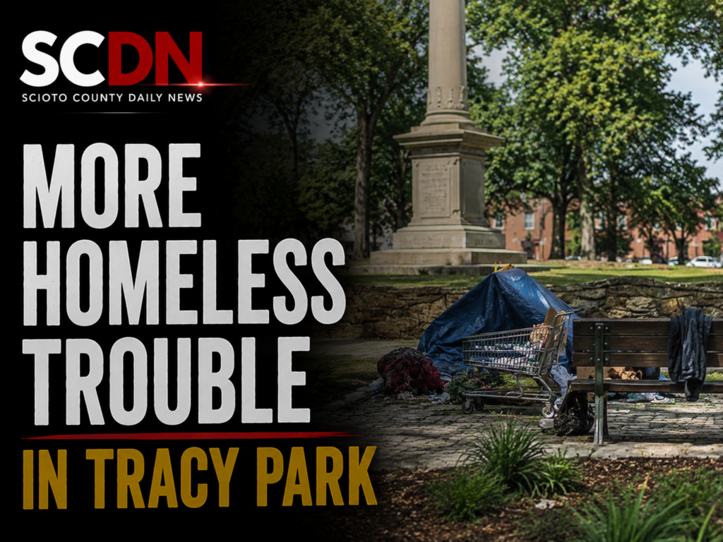 More homeless trouble in tracy park