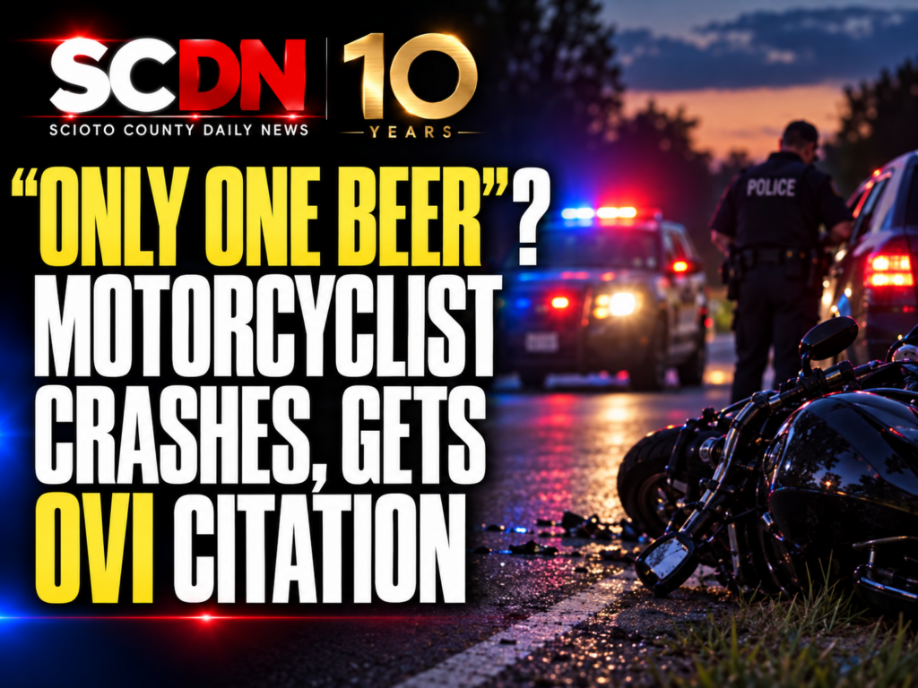 Only one beer motorcyclist cited for OVI