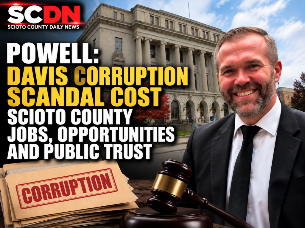 powell says corruption cost county