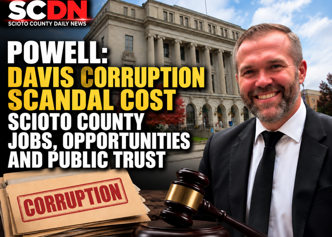 powell says corruption cost county