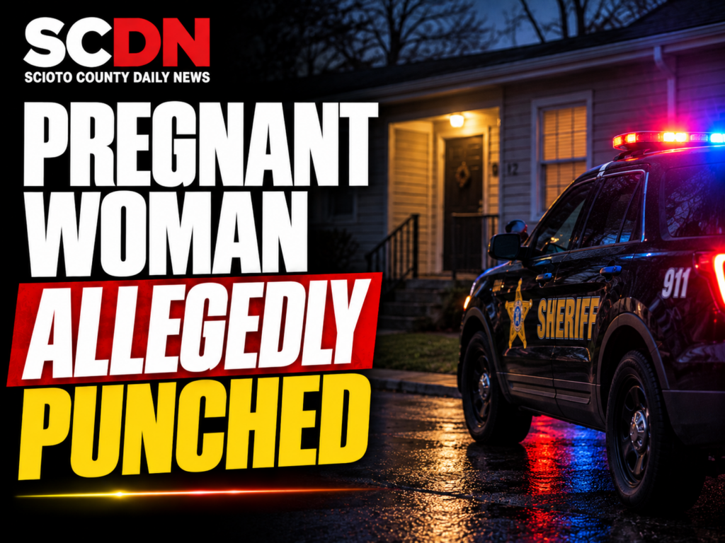 Pregnant woman punched with baby in the house