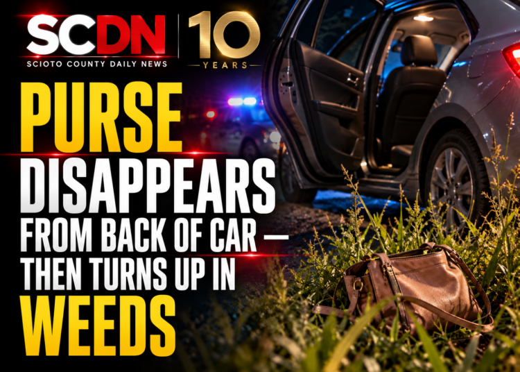 missing purse found in weeds