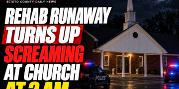 rehab runaway shows up at church
