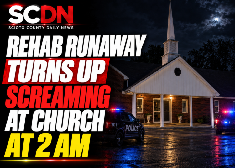 rehab runaway shows up at church