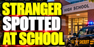 stranger spotted at school