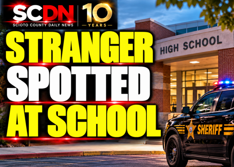 stranger spotted at school
