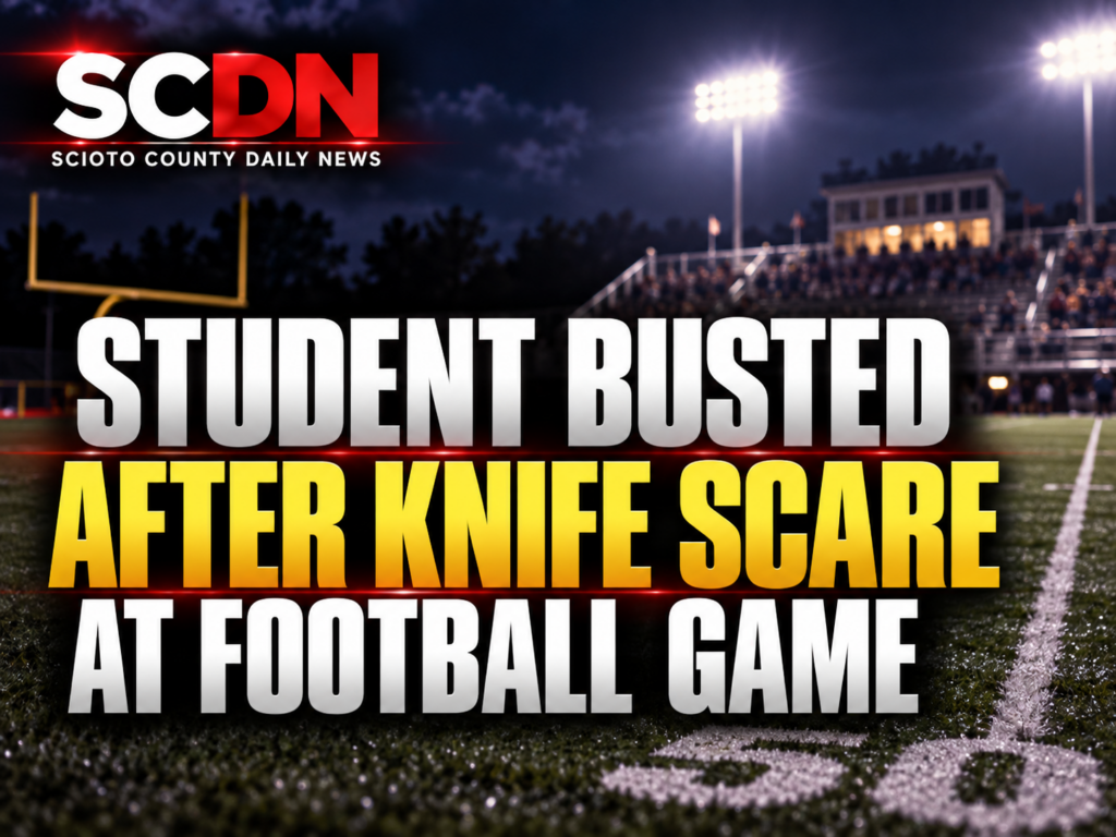 Student busted after knife scare