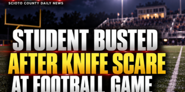Student busted after knife scare
