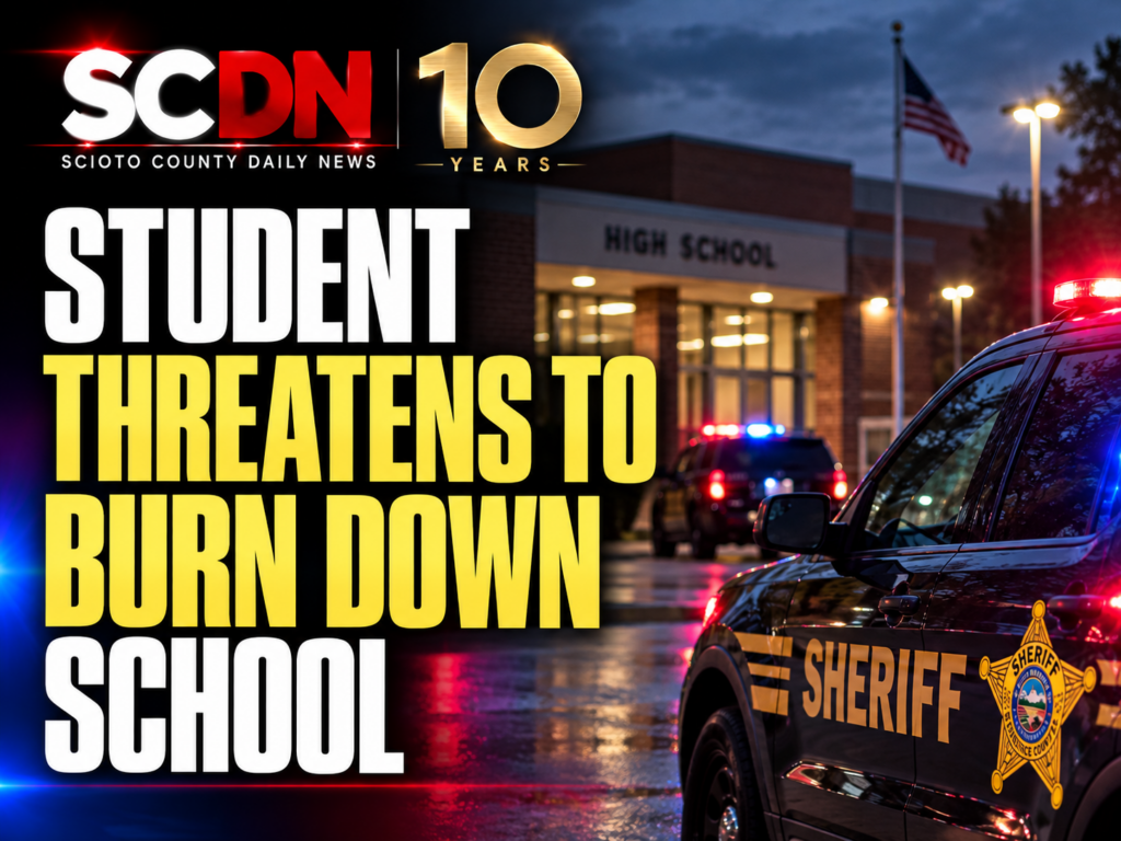 Student threatens to burn down school
