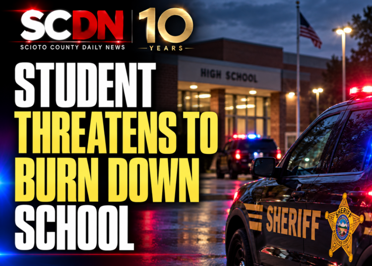 Student threatens to burn down school