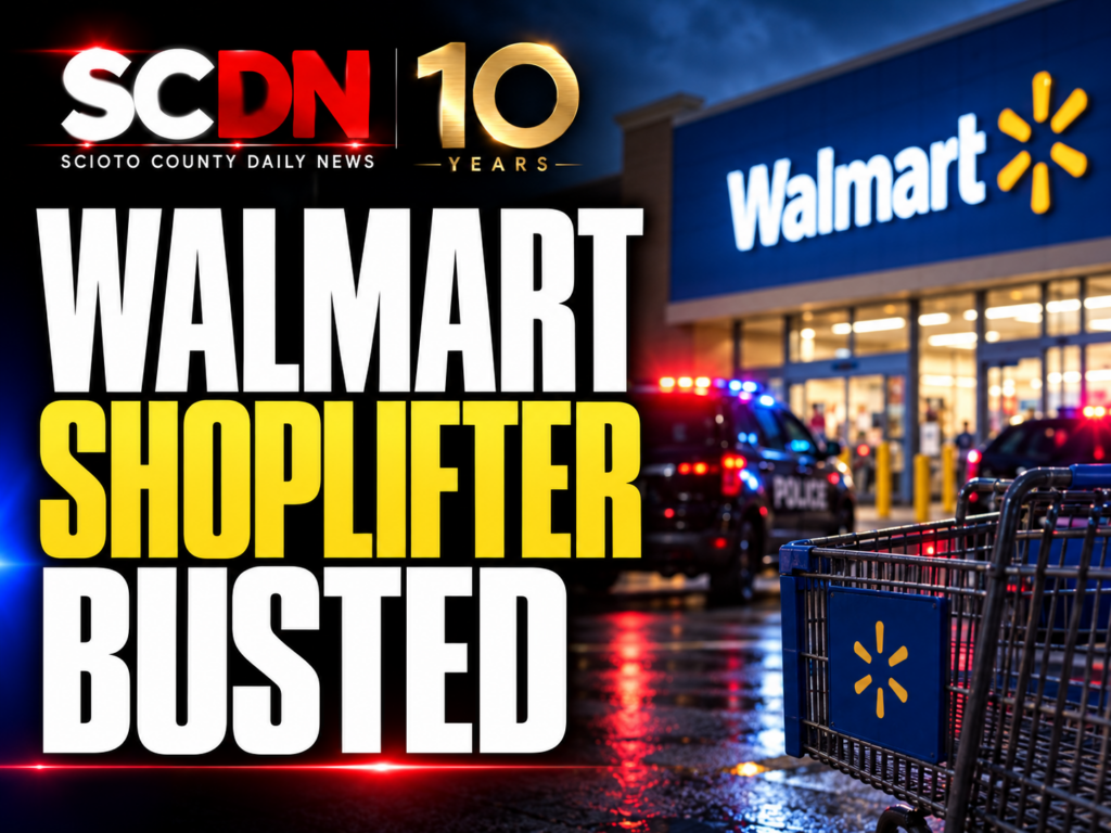 walmart shoplifter busted