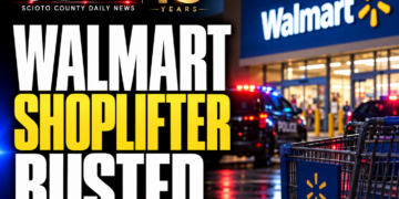 walmart shoplifter busted