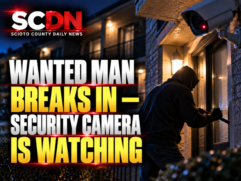 wanted man breaks in