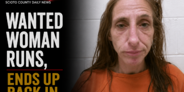 wanted woman runs