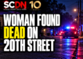 woman found dead on 20th street
