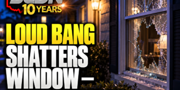 loud bang shatters windows