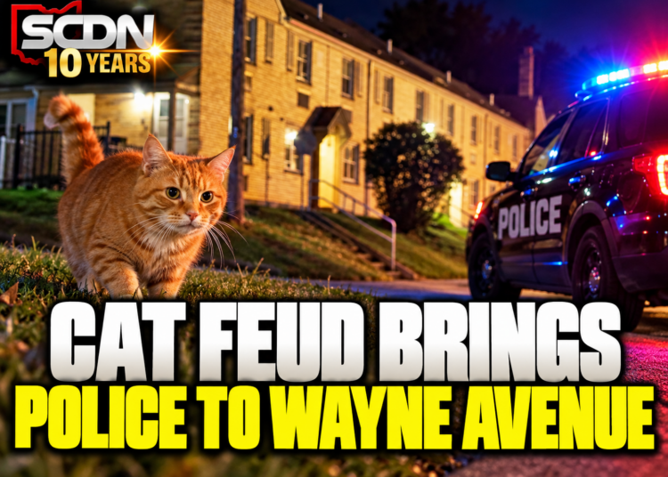 Cat feud on Wayne Avenue