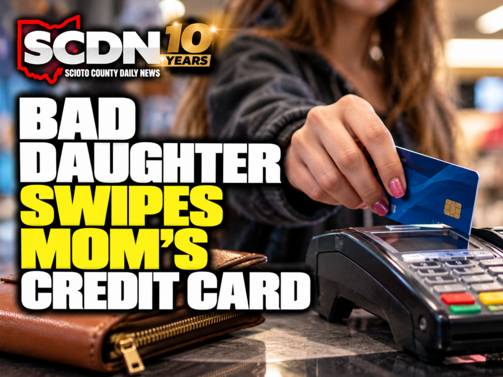 bad daughter swipes mom's credit card