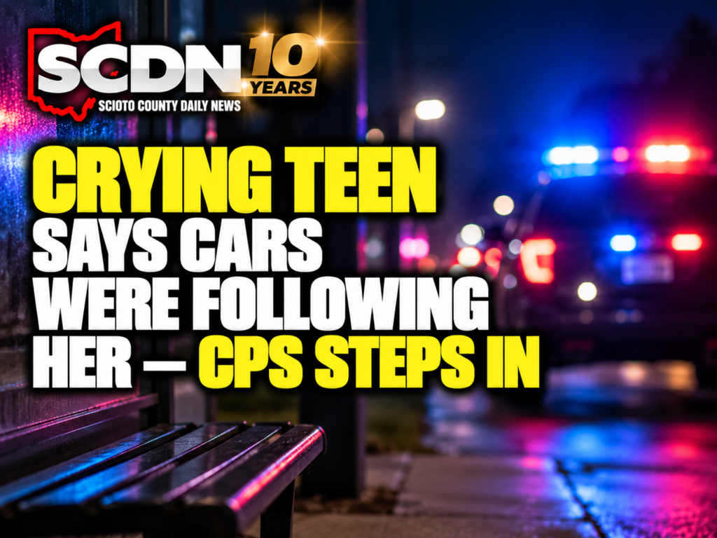 crying teen says men followed her