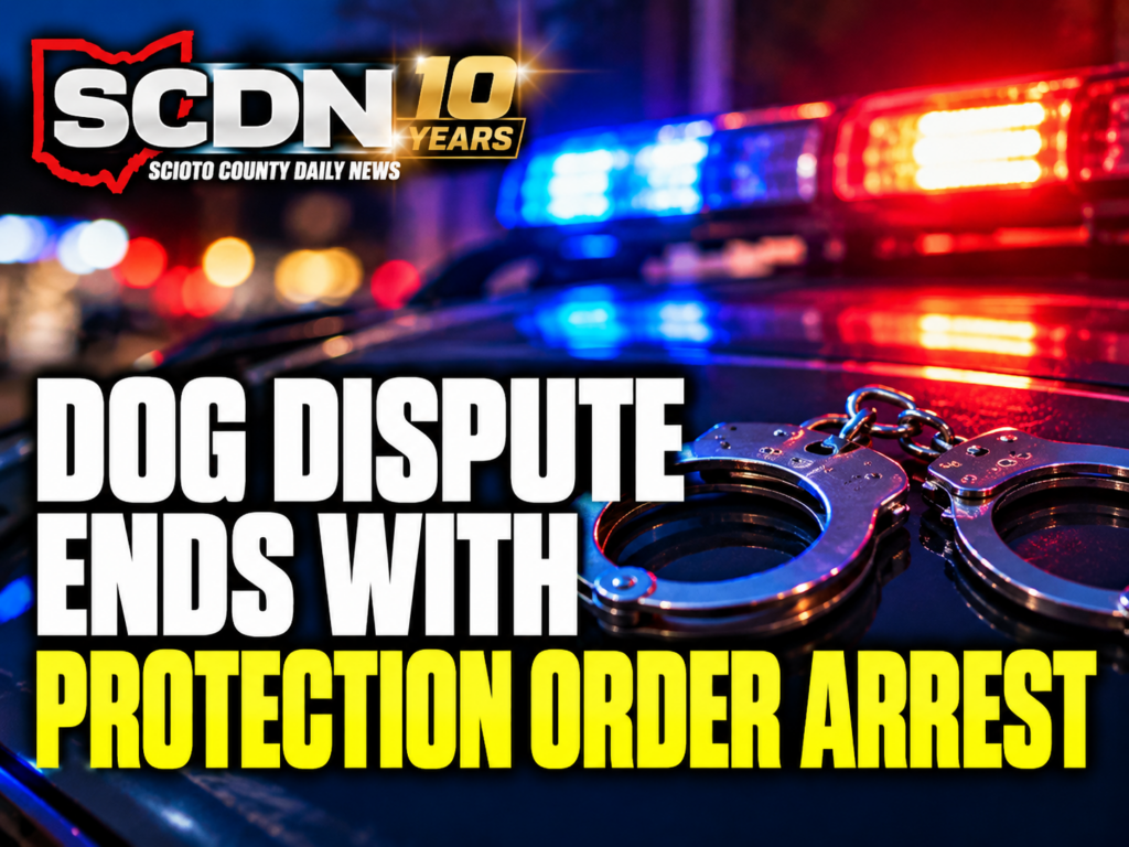 Dog dispute end in arrest