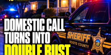 Domestic call turns into double drug arrest