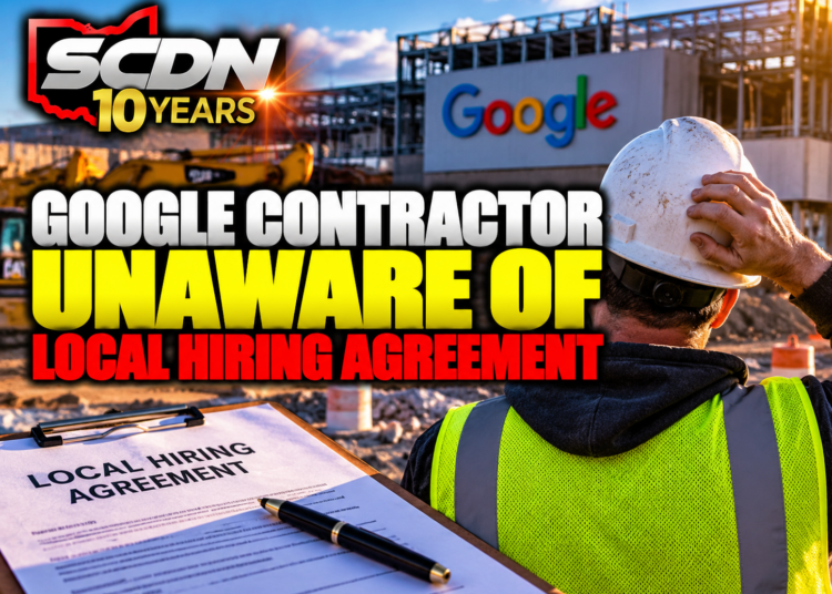 Google contractor not aware of local hiring.