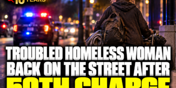 Homeless woman back on the street